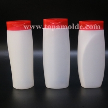 6 cavities  filp top cap mould with bottle
