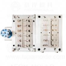 12 cavities 24mm flip top cap mould