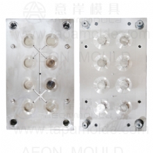 8 cavities motor unscrew cap mould