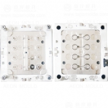 8 cavities anti-theft  flip  top cap mould 1
