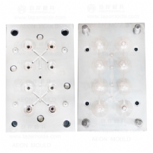 8 cavities cold runner cap mould