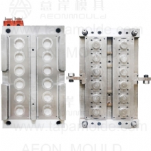 12 cavities   motor unscrew cap mould