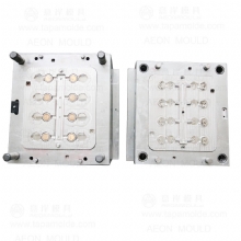 2066 8 cavities 28mm flip top cap mould