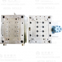 8cavities one point main sprue hot runner flip top cap mould