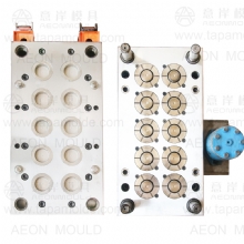 22004   10 cavities  motor unscrew washing liquid bottle cap mould