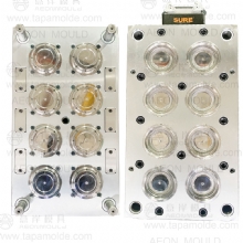 8 cavities  coffee jug cap mould/snack can cap mould/thin wall cap mould