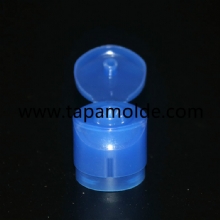 blue Cosmetics bottle filp top cap