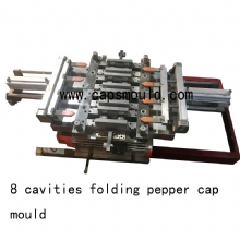 16 cavities folding   pepper cap mould